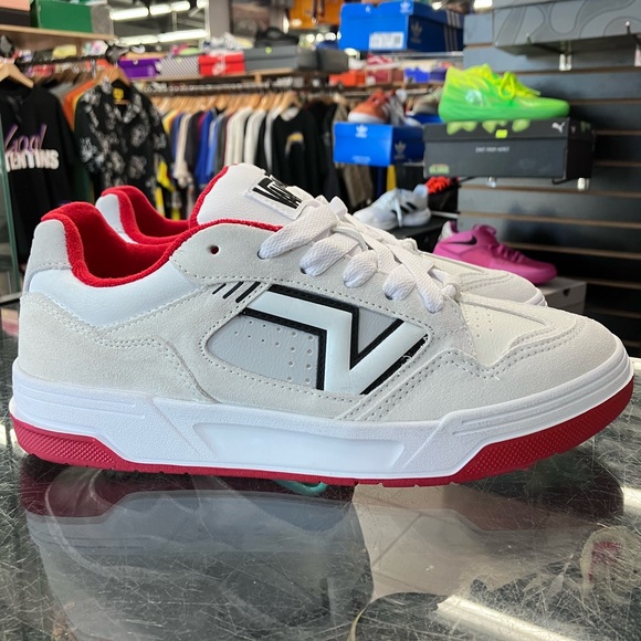 Vans Other - Vans Upland White Red Black Size 10